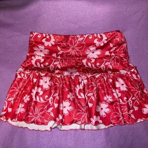 Y2k mermaid beachy skirt